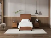 My Style Tapered Headboard & Slimline Base - Single / Gingerbread / Standard Base