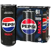 Pepsi Max Slim Can 275mL