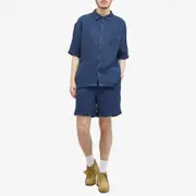 Daily Paper Enzi Seersucker Short Sleeve Shirt