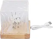 Ocean Light 16 Colors Remote Control Aura Lamp Night Light with Remote Control, Rotating Water Projector with 360° Illumination for Office Bar Restaurant