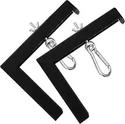 LABRIMP 2pcs Projector Screen Bracket Wall Mount with Hook Ceiling Mount Bracket for Easy Installation Compatible with Projector Screens Durable Support for High Ceilings