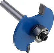 SING F LTD Blue&Silver 1/4'' Shank Biscuit Joiner Cutter Router Bit Wood Cutter Slot