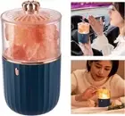Himalayan Salt Lamp Diffuser Rock Shape Crystal Lamp Home Decor Night Lights AU