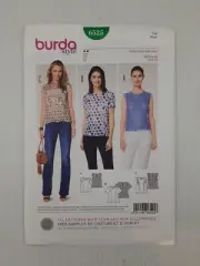 Burda Sewing Pattern 6525 Women's Tops Pattern Size US 8-20 EUR 34-46 NEW