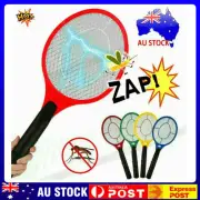 Electric Bug Zapper Racket Fly Swatter Mosquito Killer Insects Bat Battery