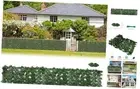 Artificial Ivy Privacy Fence Wall Screen, Artificial Hedges Fence and Faux Ivy