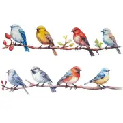 We Moment Metal Wall Art Bird on Tree Branch Bird Wall Sculpture Bird with Le...