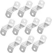 BEBEMOKO Stable Canvas Offset Clip z Shape Right Angle Frame Clips for Metal Picture Frames Framing Tools