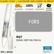 BQT Touch Up Paint for Ford Gray # SIGNAL GREY RAL7004 GL Pen Stick Scratch Chip