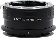 Rayquor Mount Adapter NF-NZ (Lens) Nikon F-(Camera) Nikon Z (Made in Japan) 586083