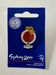 Sydney 2000 Olympic The Games of the XXVII Olympiad Collectable Pin 8 Days to go