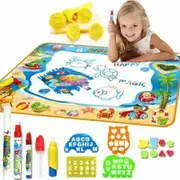 Water Doodle Mat Magic Doodle Drawing Mat, Large Magic Water Drawing Mat Toy Kids Painting Writing Pad Educational Learning Toys
