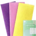 9 Pcs Exfoliating Washcloth Body Towel Bath Shower Scrubber Loofah Sponge