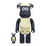 BE@RBRICK SHAUN 笑笑羊 400% 100% 1000%