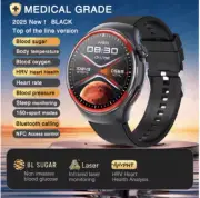 heart blood pressure watch sugar medical grade monitor glucose health smart68