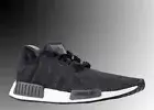 Adidas Originals NMD_R1 Running Sneaker B79758 Black Carbon White Size. 4 and 12