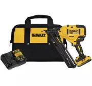DEWALT DCN650D1 20V XR 15-Gauge Cordless Angled Finish Nailer