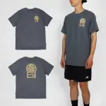 【NEW BALANCE】短袖 SPORT ESSENTIALS METATARSAL TEE 男款 深灰 橘黃 微寬鬆 純棉(MT41913GT)