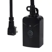 HBN Outdoor Smart WiFi Plug, Compatible with Alexa/Google Home(1 Pack)