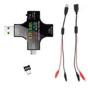 USB Power Meter USB Power Meter Tester Accepts Maximum Current: 5.1A