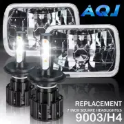 Pair 7x6"LED Headlights Seal Hi/Lo Beam LAMP For Mitsubishi Mighty Max Nissan (for: Mitsubishi)