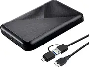 1TB Ultra Slim Portable External Hard Drive USB 3.0 HDD Storage for PC, Mac, Laptop, PS4, Xbox one