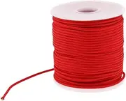 Generic 2mm 50m Parachute Cord Outdoor Tent Guy Line Camping Hiking Accessories, red