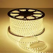Flexible Rope LED Strip Light 220V-240V 5050 Waterproof High Safety High Brightness Warm White Blue Red Green Outdoor EU Plug