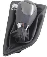 QASULER Car Automatic Gear Shift Lever Knob Gear Stick Shift Knob Gear Shift Stick Shifter Knob Dust-Proof Cover, for Kia, K5 2011-2013 Car Gear Shift Knob