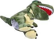 HOODANCOS Creative Cartoon Dinosaur Hand Puppet Realistic Interactive Plush for Portable Finger Puppet for Imagination and Play Engaging Dinosaur Design for Boys