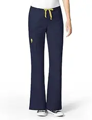 WonderWink Women's Origins Romeo Scrub Pant, Eggplant, Medium
