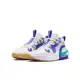 【NIKE 耐吉】籃球鞋 女鞋 大童 運動鞋 包覆 緩震 AIR ZOOM CROSSOVER 2 SE GS 白紫 FN6675-500