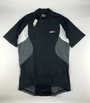 Louis Garneau LG Maillot Transit Men's Small Black Cycling Jersey New with Tags