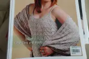 SRK Knitting Pattern 94 Irise Lace Tank & Shawl 29-40