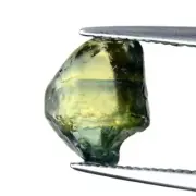 Dazzling Certified 1.18ct Unheated Natural Multicolor Sapphire VVS Clarity Rough