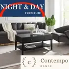 Chloe Coffee Table 2 drawers CONTEMPO RANGE Matte Black