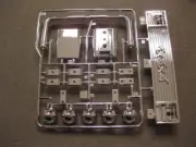 New Tamiya Super Clod Buster Chrome Front 4x4x4 Grill w/ Blower, Roll Bar Part H