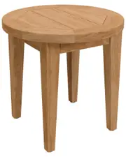 Modway Brisbane Teak Wood Outdoor Patio Side Table