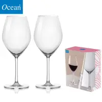 在飛比找momo購物網優惠-【Ocean】波爾多紅酒杯 595cc 2入禮盒組 Sant