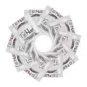 100Pcs Latex Condoms Bulk Pack Ultra Thin Extended Pleasure Extra Time Sex Delay