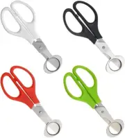4 Pack Quail Egg Cutter Scissors Stainless Steel Quail Kitchen Egg Shears Tool