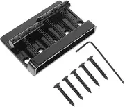 JOINPAYA Professional Guitar Bridge Replacement for Electric Bass Durable Tailpiece Height Pitch Accessory for Guitarists