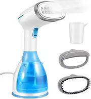 Steamer for Clothes 1500W Garment Handheld Steamer Portable Fabrics Removes Wrinkles 15-Second Fast Heat-up Clothing Steamer with Large Detachable Water Tank for Home Travel