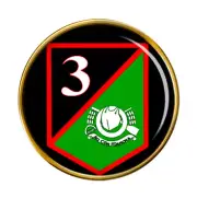 3rd Cavalry Squadron (Irish Army) Pin Badge