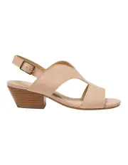 [Easy Steps] Valetta Sandals in Blush Leather