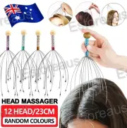 Neck & Scalp Head Massager Massage Octopus Equipment Relax Stress Release Tools