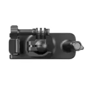Backpack Shoulder Strap Belt Action Camera Clip 360 Degree Swiveling Clamp