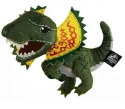 Mattel Jurassic World Stitchlings Dilophosaurus Talking Plush Toy Soft Toy