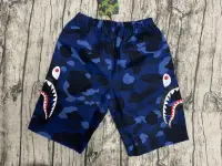 在飛比找蝦皮購物優惠-BAPE COLOR SIDE SHARK BEACH PA