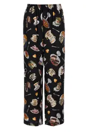 MOSCHINO 'Tea Time' Print Pants